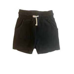 Sova Boys Shorts 2T Black Pull On Elastic Waist Casual Toddler